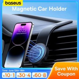 Bas192.- Support de téléphone magnétique pliable pour voiture support de support téléphonique pour