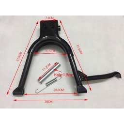 Support latéral de moto pour Honda CM125 petit trépied béquille de béquille de pied béquille de
