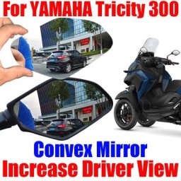 Rétroviseurs convexes pour YAMAHA tricycle 300 accessoires de moto augmentation du rétroviseur