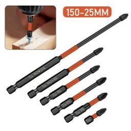 Jeu de tournevis PH2 à tête magnétique lot de 3 4 ou 5 pièces croix de bain à impact haute