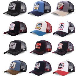Casquette de Baseball en Coton pour Homme et Femme Chapeau de Camionneur en Maille Style Hip Hop
