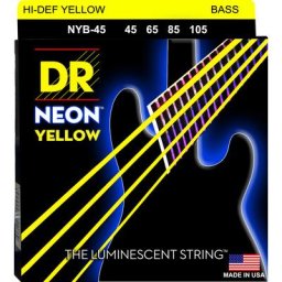 DR Strings Neon Yellow NYB-45