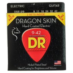 DR Strings Dragon Skin DSE-2/9 2-Pack