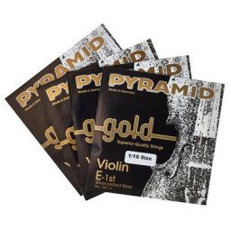 Pyramid Gold Violin Strings 1/16