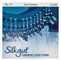 Bow Brand Silkgut 3rd C Harp Str. No.17