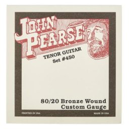 John Pearse 450L Irish Tenor Guitar Str.