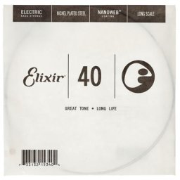 Elixir .040 El. Bass Single String