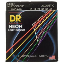 DR Strings Neon Multi NMCA-10