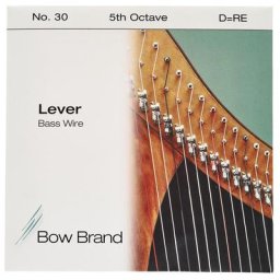 Bow Brand BW 5th D Harp Bass Wire No.30