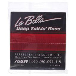 La Bella Black Nylon 760N