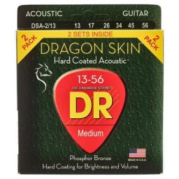 DR Strings Dragon Skin DSA-2/13 2-Pack