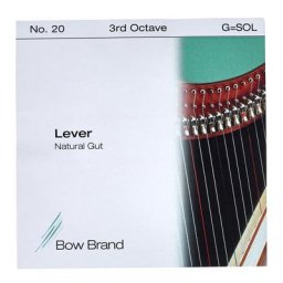 Bow Brand NG 3rd G Gut Harp String No.20