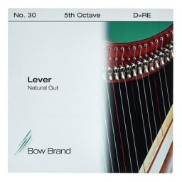 Bow Brand NG 5th D Gut Harp String No.30