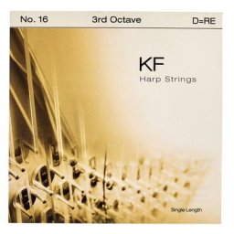 Bow Brand KF 3rd D Harp String No.16