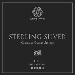 Knobloch Strings Pure Sterling Silver Carbon 500SSC