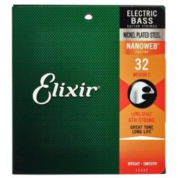 Elixir .032 E-Bass Einzelsaite