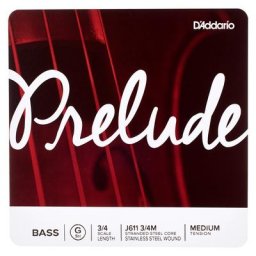Daddario J611-3/4M Prelude Bass G med.