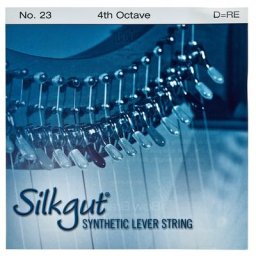Bow Brand Silkgut 4th D Harp Str. No.23