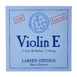 Larsen Violin SingleString E Gold SLG