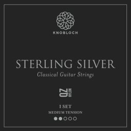 Knobloch Strings Pure Sterling Silver Nylon 300