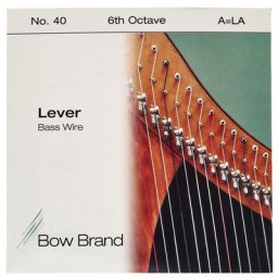 Bow Brand BW 6th A Harp Bass Wire No.40