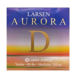 Larsen Aurora Violin D Silver Medium