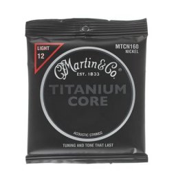 Martin Guitars MTCN160 Titanium Strings