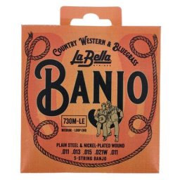 La Bella 5-String Banjo Medium