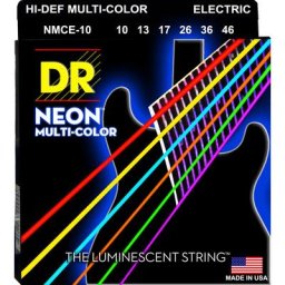 DR Strings Neon Multi NMCE-10