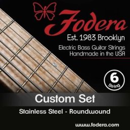 Fodera 6-String Set Custom Steel