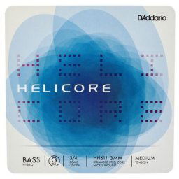Daddario HH611-3/4M Helicore Bass G Med