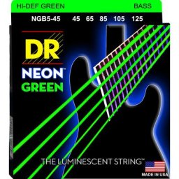 DR Strings Neon Green NGB5-45