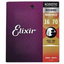 Elixir Nanoweb Baritone 8 String