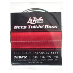 La Bella 760FX Flatwound String Set