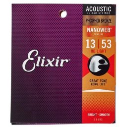 Elixir 16182 Phosphor Bronze HD Light