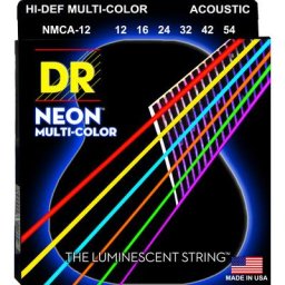 DR Strings Neon Multi NMCA-12