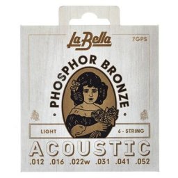 La Bella 7GPS Phosphor Bronze L