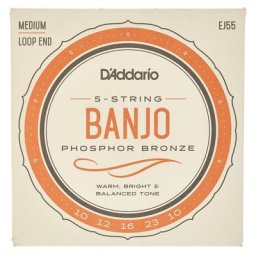 Daddario EJ55 Banjo Set