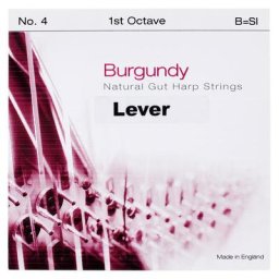 Bow Brand Burgundy 1st B Gut String No.4