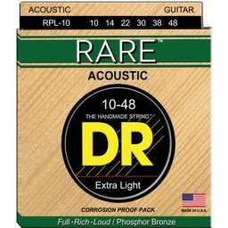 DR Strings Rare Acoustic RPL-10