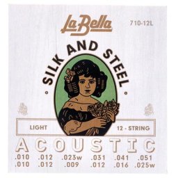 La Bella 710-12L Silk & Steel L