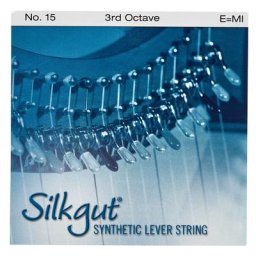 Bow Brand Silkgut 3rd E Harp Str. No.15