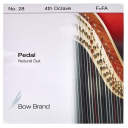 Bow Brand Pedal Natural Gut 4th F No.28