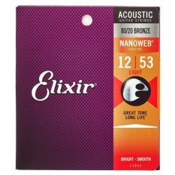 Elixir Nanoweb Light Saiten für Westerngitarre