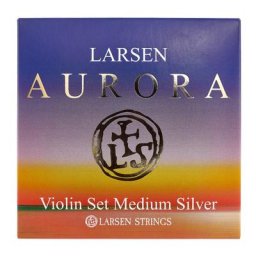 Larsen Aurora Violin Set D Silver Med