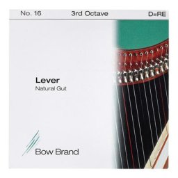 Bow Brand NG 3rd D Gut Harp String No.16