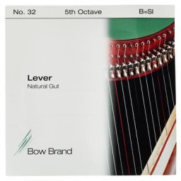 Bow Brand NG 5th B Gut Harp String No.32