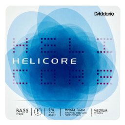 Daddario HH614-3/4M Helicore Bass E Med
