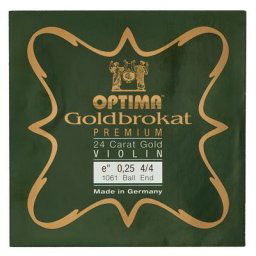 Optima Goldbrokat 24K Gold e"" 0.25 BE