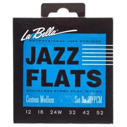 La Bella 20-PCM Jazz Flats FWSS